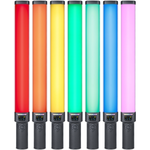 Bâton lumineux vidéo LED portable W270RGB rechargeable magnétique RVB coloré avec déflecteur pour TikTok YouTube Studio photo - Product Image 3