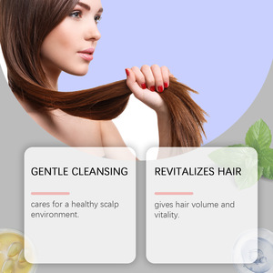 แชมพูดูแลเส้นผม นวดหนังศีรษะเพื่อความสบาย บำรุงอย่างอ่อนโยนสำหรับรากผม แชมพูดูแลเส้นผมให้ความชุ่มชื้น - Product Image 2