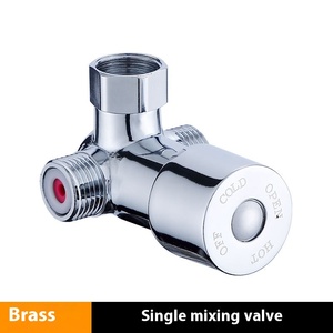 Mitigeur thermostatique en laiton pour robinet de capteur de contrôle de température d'hôtel et de cuisine avec 2 entrées et 1 sortie - Product Image 6