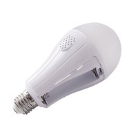 Échantillon gratuit 12w A80 2 piles pièces d'ampoule rechargeable ampoule d'urgence SKD ampoule rechargeable matières premières