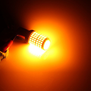 Feux de signalisation LED pour voiture 1156 1157 7440 144Smd Blanc Jaune Rouge Feu Stop 12V T20 Feu de recul - Product Image 3