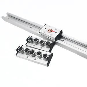 Double Axis aluminium alloy Linear Guide Rail SGR15 with block bearing SGB15UU-3 SGB15UU-4 SGB15UU-5