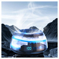 Mini machine d'aromathérapie automatique intelligente haut de gamme pour voiture Installation en voiture sans eau décorative électrique portable par USB pour hôtels