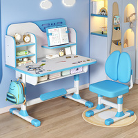 Ensemble de table et de chaise d'étude pour enfants de haute qualité et sûr pour la maison, bureau d'étude pour enfants et chaise pour enfants