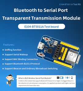 บอร์ดทดสอบโมดูล USB BLE รุ่น Ebyte E104-BT5011A-TB รองรับ Ble 5.0 โมดูลไร้สาย E104-BT5011A บอร์ดทดสอบ ความเสถียรสูง - Product Image 6
