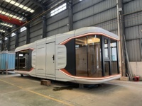 Nouveau type de maison extérieure à capsule bulle Maisons modernes préfabriquées Maison mobile de luxe Hôtel