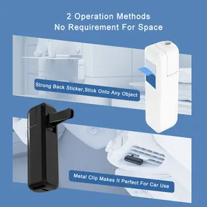 SCENTA-ambientador de aromaterapia de marca privada, Clip de ventilación, Mini difusor de Perfume portátil de lujo para coche