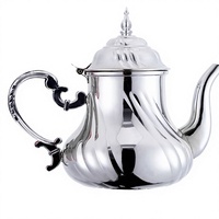 Bouilloire en métal FOB durable en acier inoxydable, style marocain vintage, design industriel classique, haute technologie de Shenzhen
