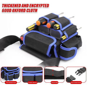 Borsa Porta Attrezzi da Cintura a Sgancio Rapido per Elettricisti, Carpentieri e Lavori Edili - Product Image 4