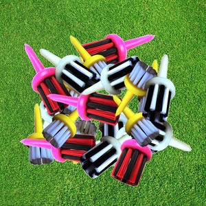 Bán Buôn Biểu Tượng Tùy Chỉnh Nhựa Golf Tee Bàn Chải Không Thể Phá Vỡ Bàn Chải Nhựa 3 Màu Sắc Kích Thước Điều Khiển Đào Tạo Không Thể Phá Vỡ Tee - Product Image 4