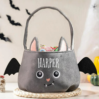 Nouvelle Arrivée Lanterne Citrouille d'Halloween Seau à Bonbons Portable pour Enfants Sac à Bonbons Accessoire de Fête pour Fête d'Halloween et Décoration de Nouvelle Maison