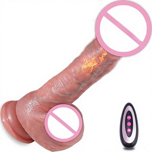 Dildo électrique télescopique à télécommande entièrement automatique, masturbateur pour orgasme féminin, modèle sexuel pour adultes MJD-008 en boîte - Product Image 1