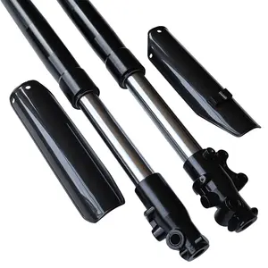 Motorcycle Front Shock Absorber Dirt Pit Bike Triple Tree Clamp Inverted Forks Front Fork Shock Assembly Absorber