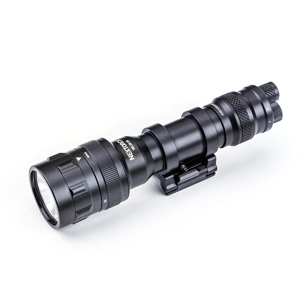 NEX TORCH WL50IR Infrarot-Taschenlampe Dual LED Weapons Taktische Taschenlampe WEISS und IR Light Army Police ir Taschenlampe 850nm