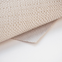 Papier peint et revêtement mural en PVC tissé 2026 avec surface tissée et tissu anti-humidité