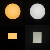 Mini projecteur LED 2-en-1 50W pour galerie, blanc chaud/froid, zoom manuel, DMX, éclairage ellipsoïdal pour musée, théâtre, interview