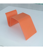 Tables et chaises sans pierre artificielle de conception de forme thermoformée de flexion