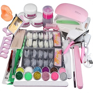 Juego <span class=keywords><strong>de</strong></span> Herramientas <span class=keywords><strong>para</strong></span> Recortar <span class=keywords><strong>Uñas</strong></span>, Acrílico, 12 Colores, Polvo Blanco Transparente con Brillantina, <span class=keywords><strong>Kit</strong></span> <span class=keywords><strong>Completo</strong></span> <span class=keywords><strong>para</strong></span> <span class=keywords><strong>Principiantes</strong></span>, Aprendizaje en Casa - Product Image 1