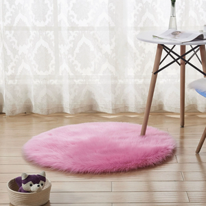 Tapis <span class=keywords><strong>d</strong></span>'exercice moderne fait main à poils longs et duveteux pour salon, lavable, en polyester, adapté aux animaux domestiques, <span class=keywords><strong>d</strong></span>écoration intérieure - Product Image 2