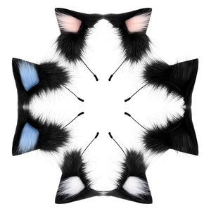 ที่คาดผมหูแมวคอสเพลย์ผ้ากำมะหยี่ - Product Image 6