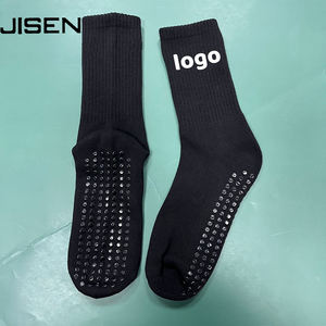 थोक गर्म ठोस पट्टी उच्च सफेद काला पसीना-शोषक डिजाइन आकस्मिक रंगीन स्टॉक फैशन पुरुषों खेल मोजे - Product Image 4