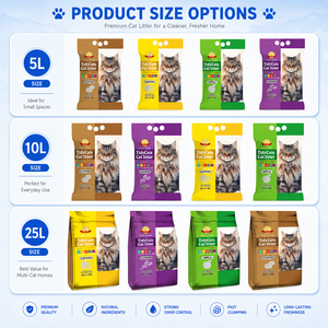 Sable à litière pour chats en vrac, agglomération rapide en 3 secondes, contrôle des odeurs, sable sanitaire pour chats, pour les distributeurs - Product Image 6