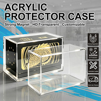 Boîte de protection pour cartes en acrylique certifiée CE Wanxing, 100 % contrôlée qualité, étui magnétique de 5 mm, anti-jaunissement, protection UV pour TCG