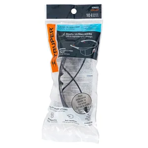 Scatola di 6 occhiali di sicurezza a specchio Truper Ultralite argento - Product Image 3