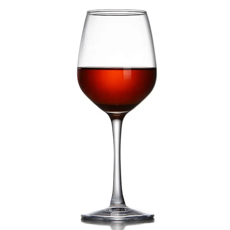 WG-009 Hot selling Clear mouth-blown Crystal Red Wine Glass with 570ml capacity