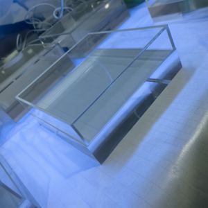 Jingruite 50MM dikte heldere acryl blok voor op maat gemaakte aquariumwanden |   Hoog slagvast gegoten PMMA plaat - Product Image 5