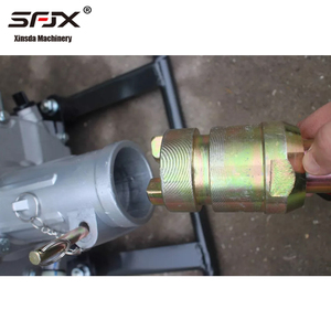 SFJX Internal Concrete <b>Vibrator</b> Poker Pneumatic 2 Claw <b>Coupling</b> Metal Shaft Black Hose - Product Image 2