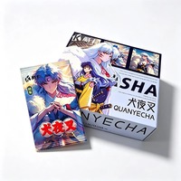 Cartes de collection Inuyasha, anime japonais, boîte de booster, cartes à collectionner de personnages de dessins animés, jeu de société, jouet, cadeau pour enfants
