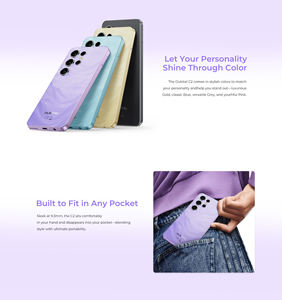 Hot Selling C2 Original Smartphone 6.6 Inch Hd Full Screen 4+128GB 5+13MP Unlocked Dual Sim Card Android Smart Cell Mobile Phone - Product Image 2