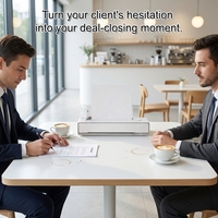 Imprimante couleur portable à impression rapide avec fonction Plug and Play, imprimante sans fil compacte pour les réunions de bureau et les utilisations d'urgence