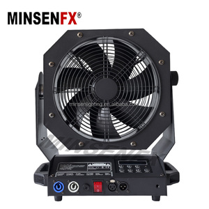 Ventilador de escenario eléctrico MINSENFX DMX 512, ventilador de hierro grande para actuaciones con Control remoto y máquina de niebla, <span class=keywords><strong>efectos</strong></span> de burbujas de <span class=keywords><strong>humo</strong></span> - Product Image 2