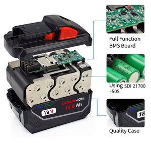 Batería de Repuesto de Alto Rendimiento Victpower-15 de 12 Ah y 15 Ah para Herramientas Eléctricas Inalámbricas de 18 V - Product Image 4