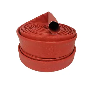 Customized Size Red Fire Hoses Agricultural Irrigation Pipe Fire Hoses In China