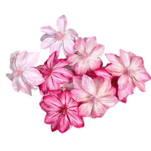 Bouquet de fleurs artificielles en soie Clematis, imperméable, pour décorations de mariage, extérieur et accessoires de maison - Product Image 5