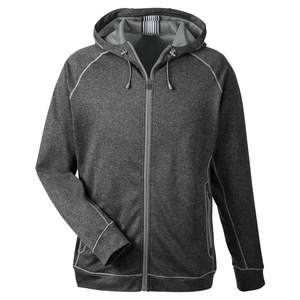 Sweat à capuche zippé personnalisé avec logo, produit très vendu, sweat à capuche en polaire épais à fermeture éclair intégrale, sweats à capuche sport décontractés de haute qualité - Product Image 4