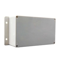 Boîtiers électriques extérieurs muraux, fournisseurs d'équipements électriques, boîtier personnalisé en plastique ABS étanche, connecteurs circulaires, boîte de projet électrique