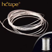 Fil élastique transparent en TPU de 0,5 mm et 1 mm, perles de cristal écologiques personnalisées