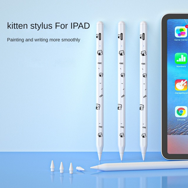 Palm Rejection Magnetic Stylus Pen for iPad Air Mini Pro 6 6 5 11 Alternative for Apple Digital Pencil Fast Charging Metal