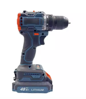 Perceuse sans fil électrique domestique 21V, double vitesse, couple réglable, multifonction, pour bricolage et usage industriel, avec fonctions de tournevis manuel