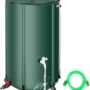 Koleksi air hujan luar ruangan, barel penyimpanan air taman seluler ember lipat portabel - Product Image 1