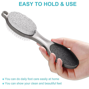 Wholesale 4-in-1 Sports Foot Therapy Tool, <b>Scrub</b> <b>Brush</b>, File, Nail Cleaning <b>Brush</b> - Product Image 2