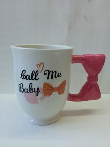 Tazas de café creativas 3D personalizadas con vasos Logotipo de ilustraciones Taza Rosa Taza de café de cerámica - Product Image 3