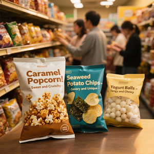 ถุงบรรจุภัณฑ์แบบปิดผนึกด้านหลังสำหรับใส่<span class=keywords><strong>ขนม</strong></span>ทาคิส เฟอโก้ บานาน่าชิปส์ โดริโทสชิปส์ พิมพ์ลายตามสั่ง ผลิตจากโรงงาน รับผลิตแบบ OEM - Product Image 2