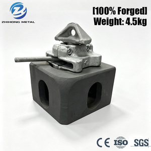 Low Price ISO Standard Hot Dip Galvanized High Tensile Cast Steel Intermediate Twist <strong>Lock</strong> Shipping <strong>Container</strong> Lashing Parts - Product Image 2