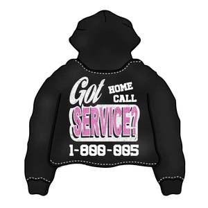 2024 Tùy Chỉnh Người Đàn Ông Của Áo Thun Áo Cộng Với Kích Thước Đầy Đủ Zip Quá Khổ Nặng Áo 3D Thêu Logo Bán Buôn In Hoodies - Product Image 4