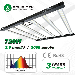 Mejore el jardín interior con luces de Cultivo LED de alto rendimiento Solis tek 720W - Product Image 1
